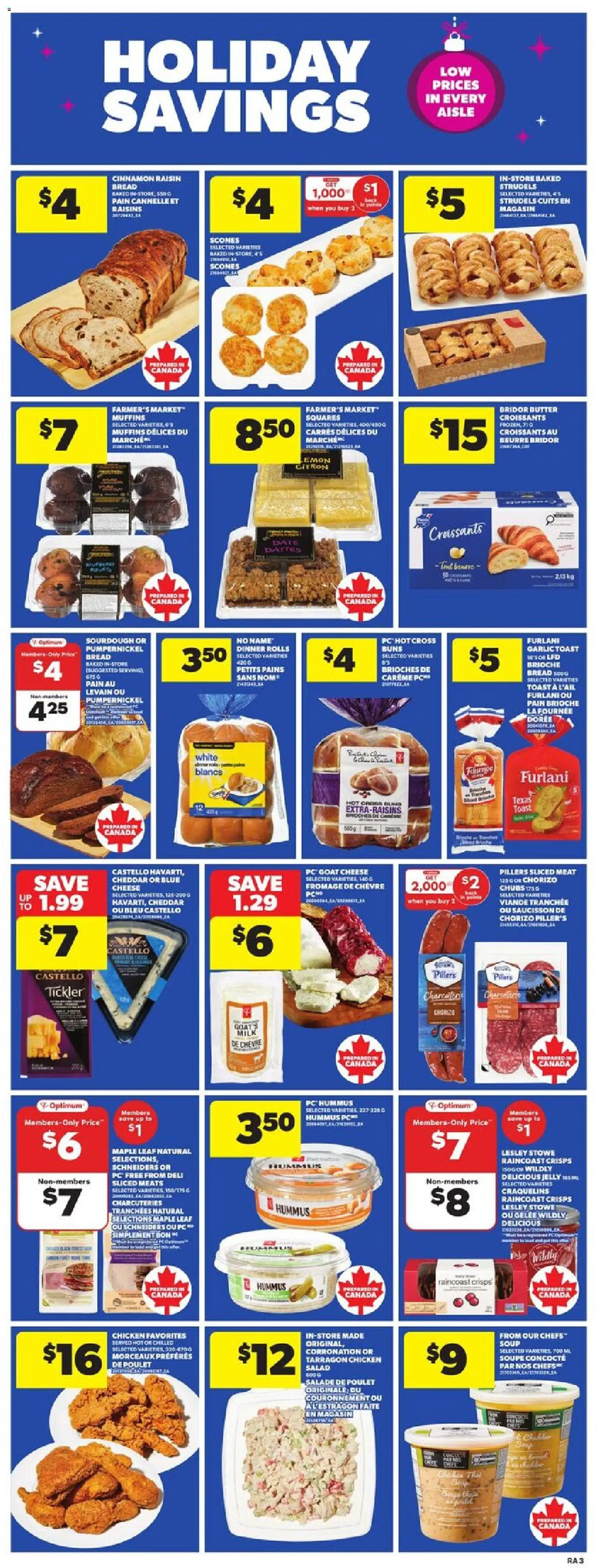 Atlantic Superstore flyer valid from 11.12.2025 | Page: 6 | Products: Salad, Butter, Bread, Chicken