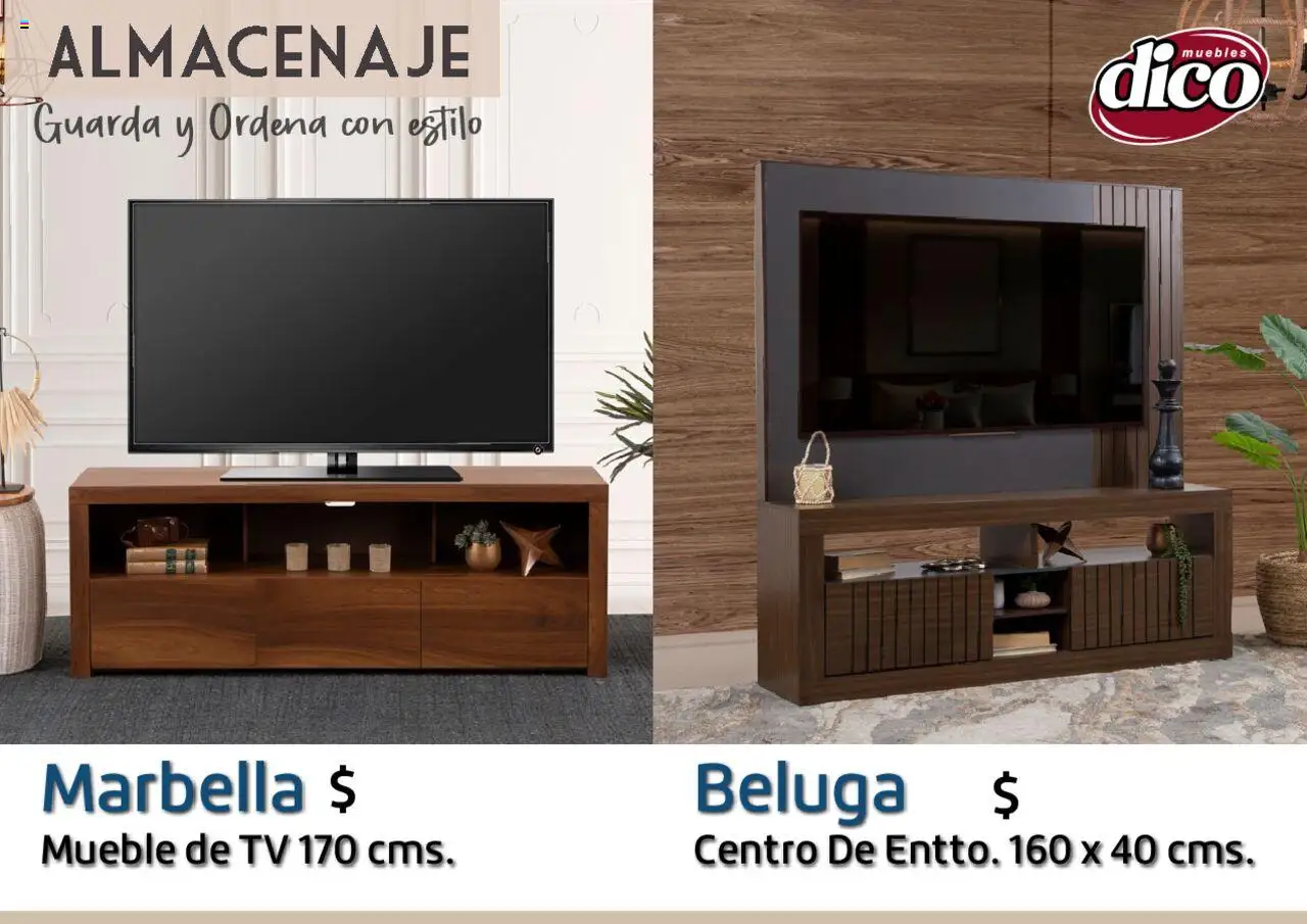 Nuevas ofertas de Muebles Dico válidas en toda la República Mexicana desde el 12.02.2025. ¡Encuentra las mejores ofertas en Muebles Dico catálogo Almacenaje! | Página: 88