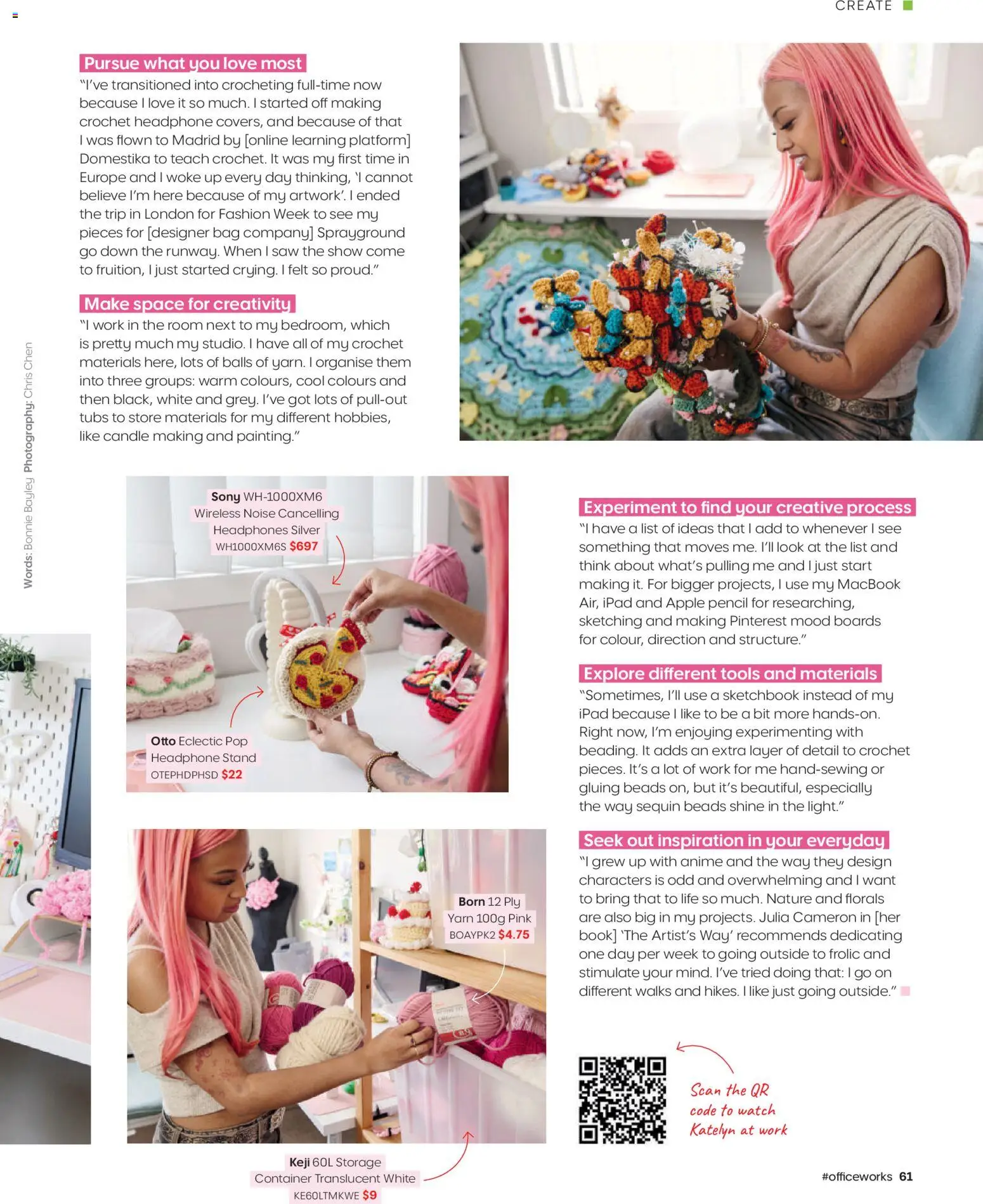 Officeworks catalogue - valid from 01.01.2026 | Page: 61 | Products: Candle, Headphones, Bag, Pencil