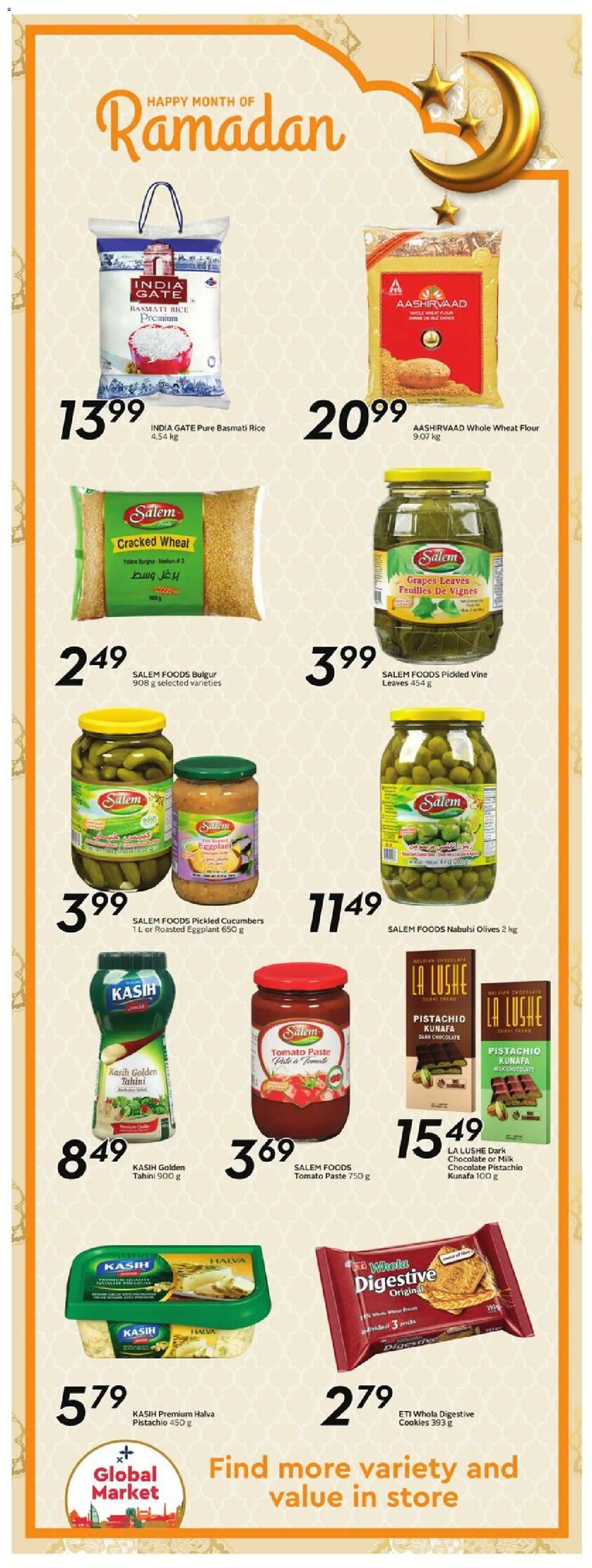 Sobeys flyer valid from 19.02.2026 | Page: 15 | Products: Cookies, Cucumbers, Milk, Chocolate