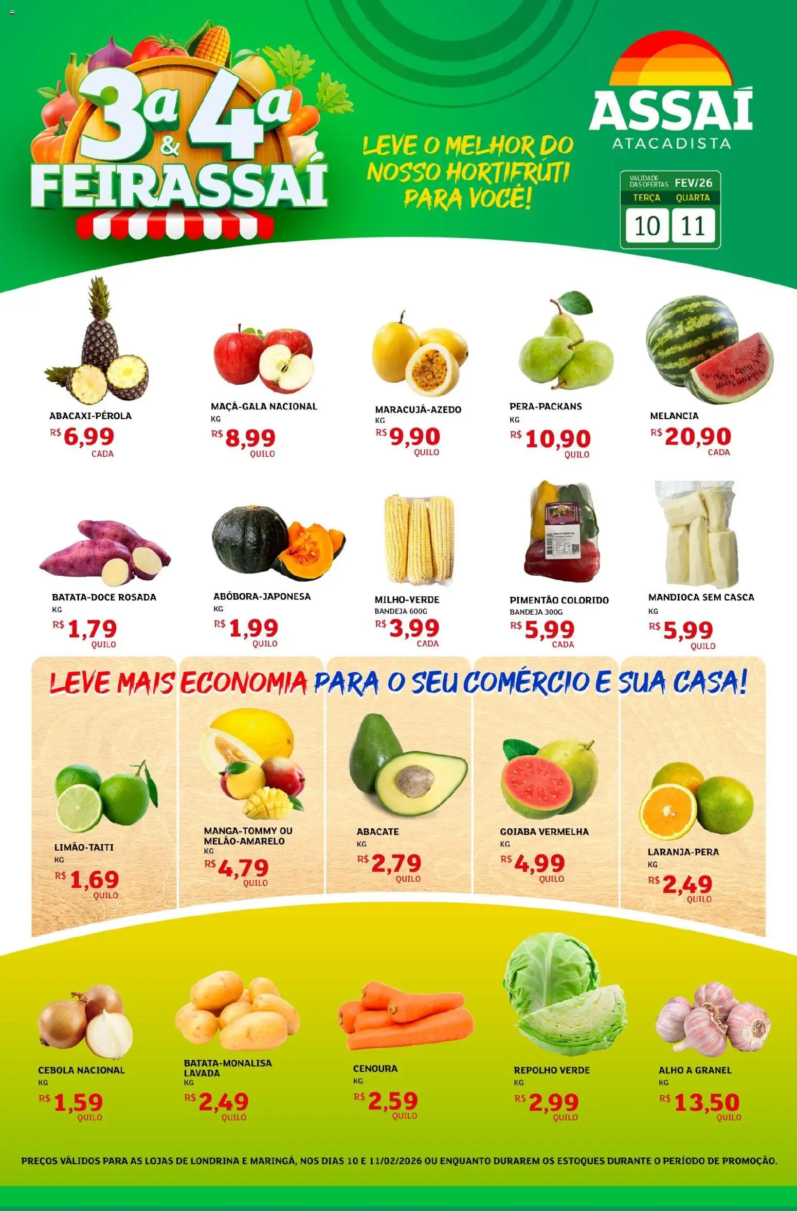 Assaí Atacadista Folheto - válido de 10.02.2026 | Página: 1