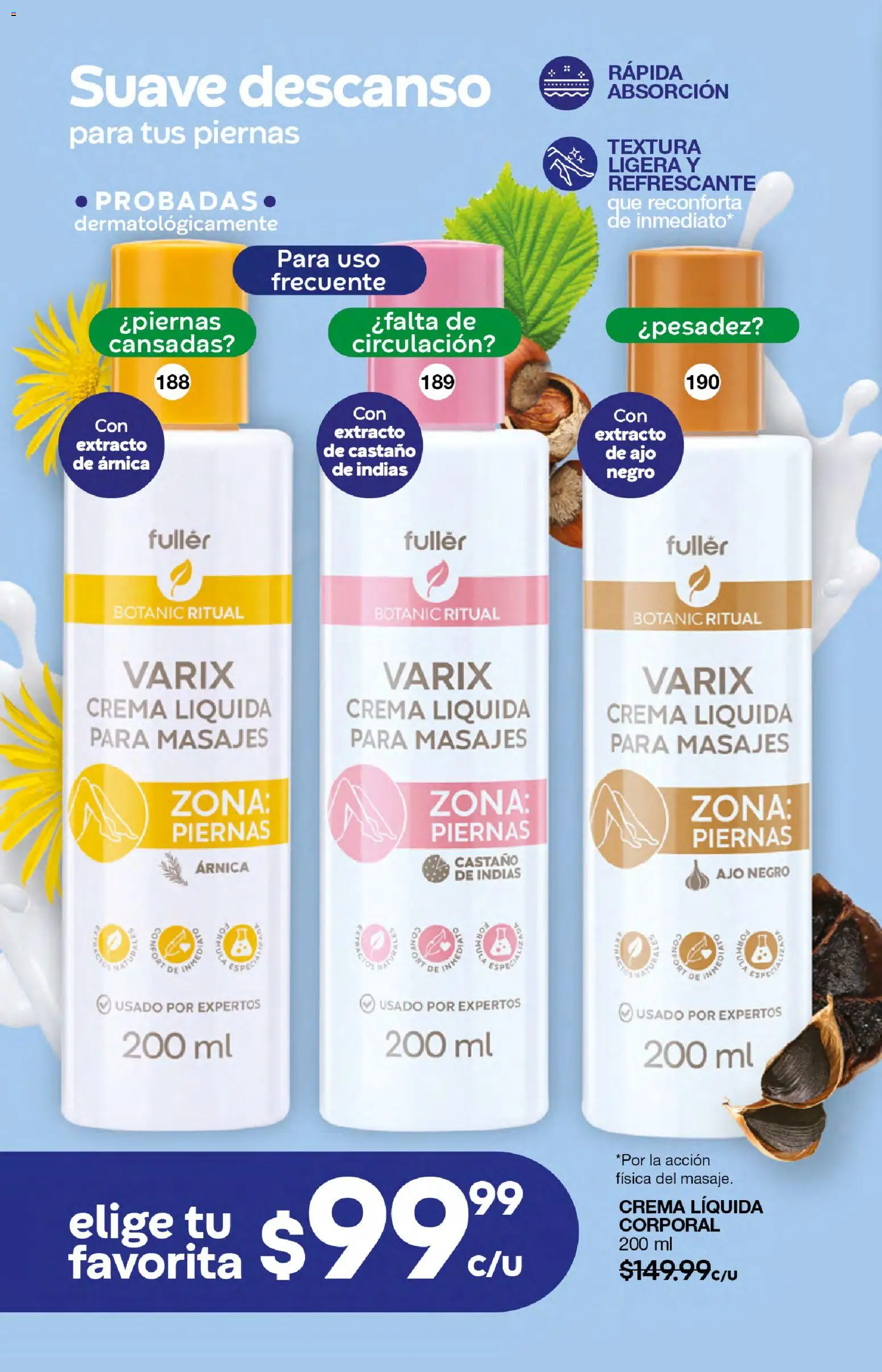 Nuevas ofertas de Fuller válidas en toda la República Mexicana desde el 10.12.2025. ¡Encuentra las mejores ofertas en Fuller campaña 18 2025! | Página: 101 | Productos: Crema, Ajo