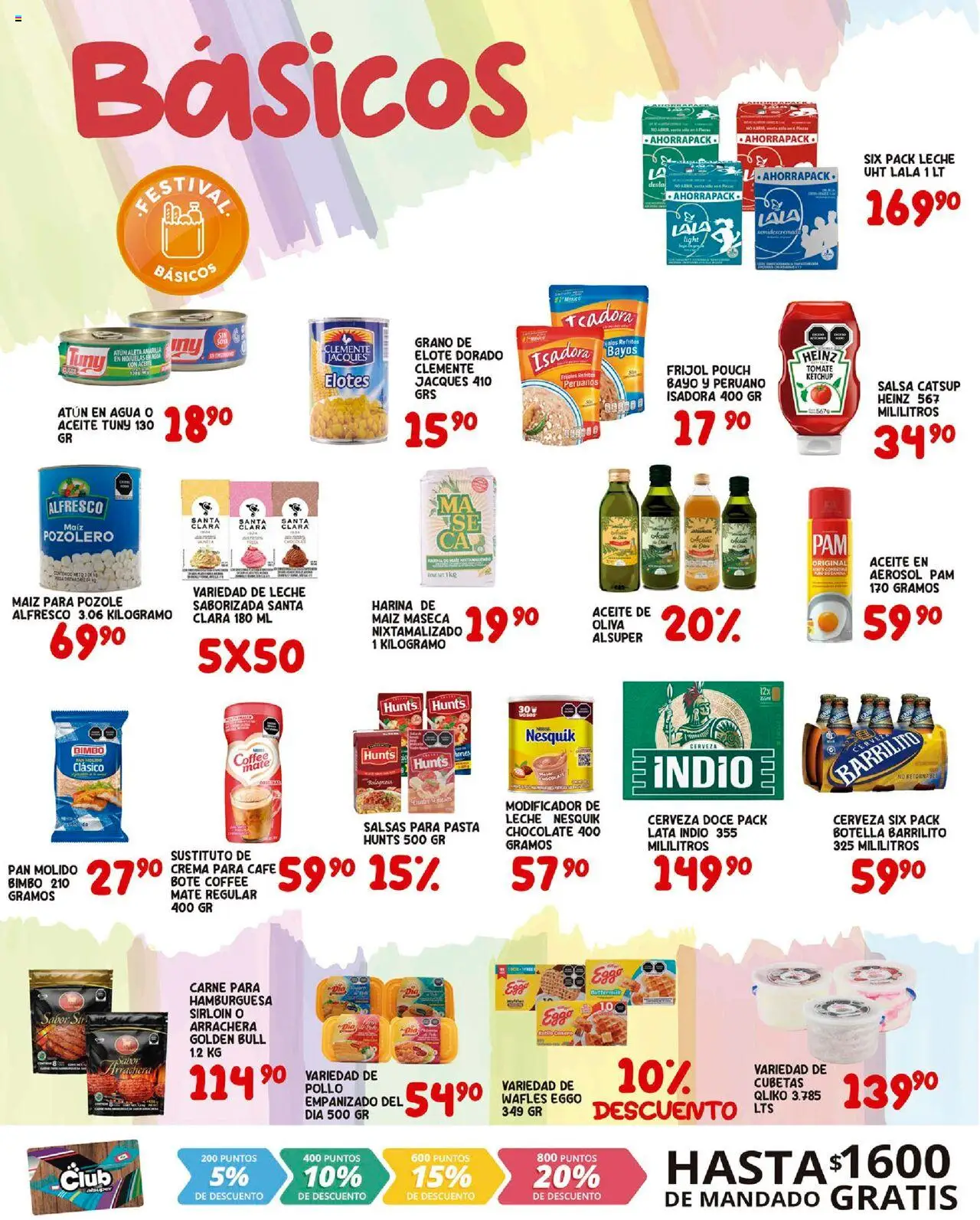 Nuevas ofertas de Alsuper válidas en toda la República Mexicana desde el 05.09.2025. ¡Encuentra las mejores ofertas en Alsuper - Folleto - Saltillo! | Página: 2 | Productos: Agua, Aceite, Pan, Cerveza