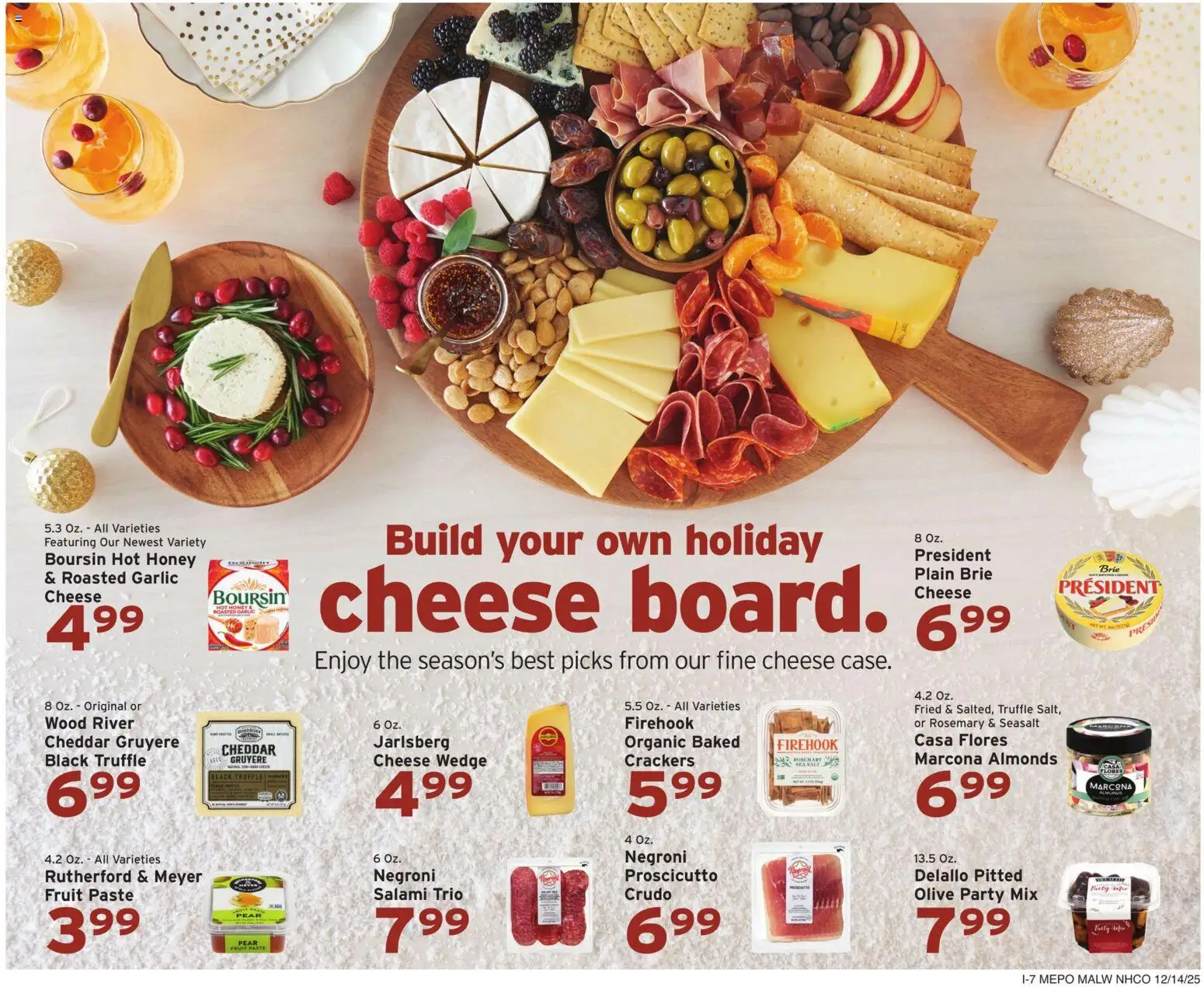 Hannaford Weekly Ad - valid from 14.12.2025 | Page: 15 | Products: Salami, Salt, Garlic, Pear
