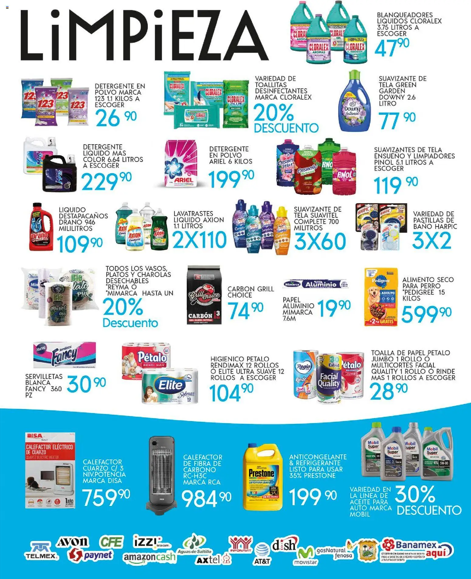 Nuevas ofertas de Alsuper válidas en toda la República Mexicana desde el 24.10.2025. ¡Encuentra las mejores ofertas en Alsuper folleto Saltillo! | Página: 5 | Productos: Detergente, Suavizante, Bowl, Polvo