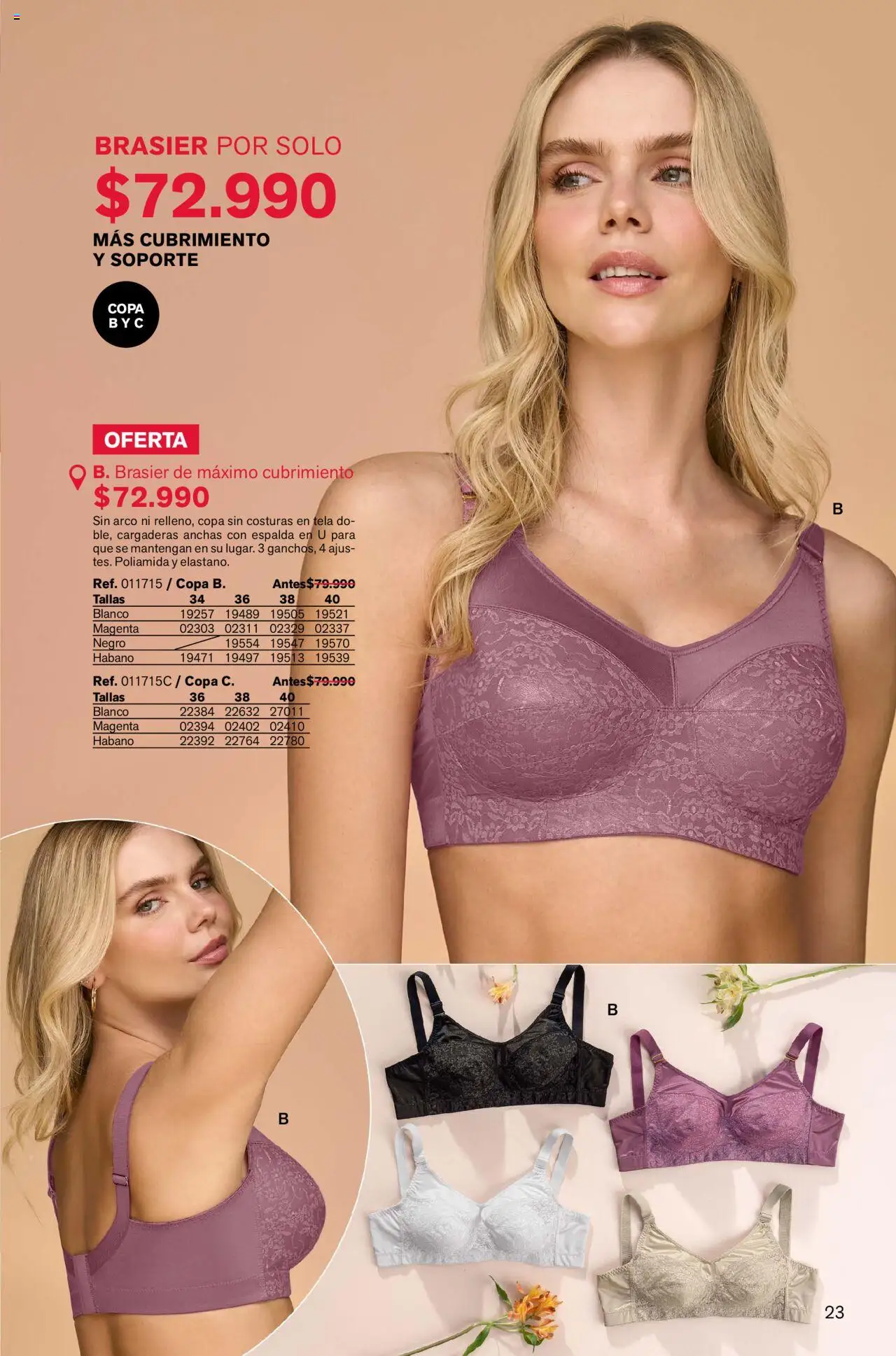 Leonisa revista - valida desde el 12.09.2025 | Página: 23 | Productos: Brasier