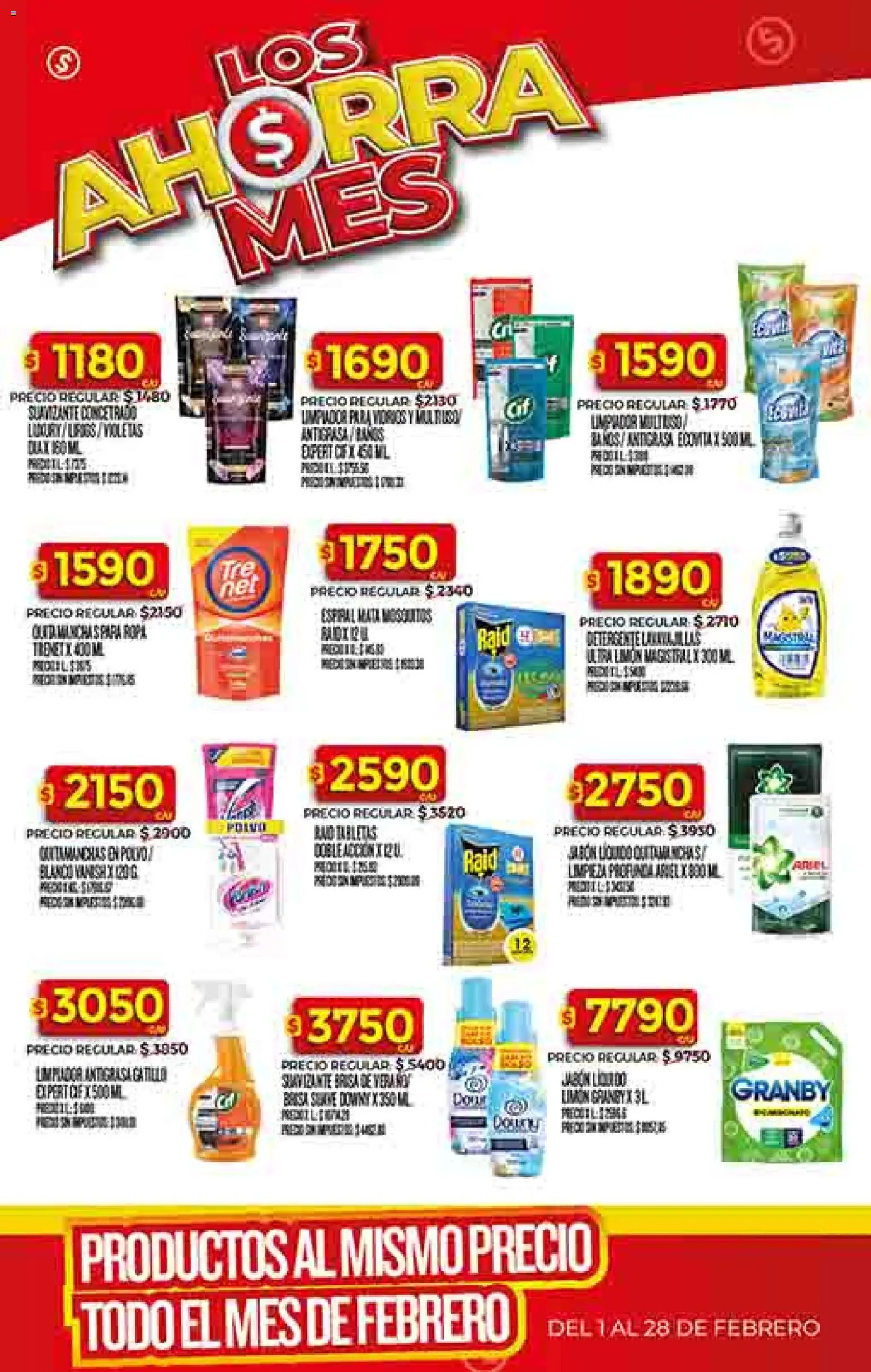 Supermercado DIA Ofertas │ válido desde el 18.02.2026 | Página: 52 | Productos: Antigrasa, Jabón, Quitamanchas, Limón