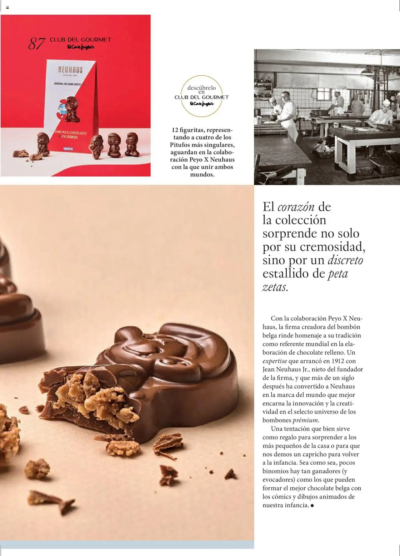 Nuevas ofertas de El Corte Inglés válidas en toda la República Mexicana desde el 29.09.2025. ¡Encuentra las mejores ofertas en El Corte Inglés - Catálogo Gourmet Magazine Otoño! | Página: 87 | Productos: Bombones, Chocolate