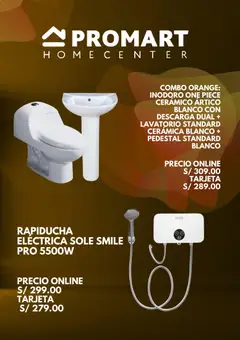 Vista previa de folleto Promart catálogo de la Promart válido desde 06.04.2026 | Página: 4 | Productos: Inodoro