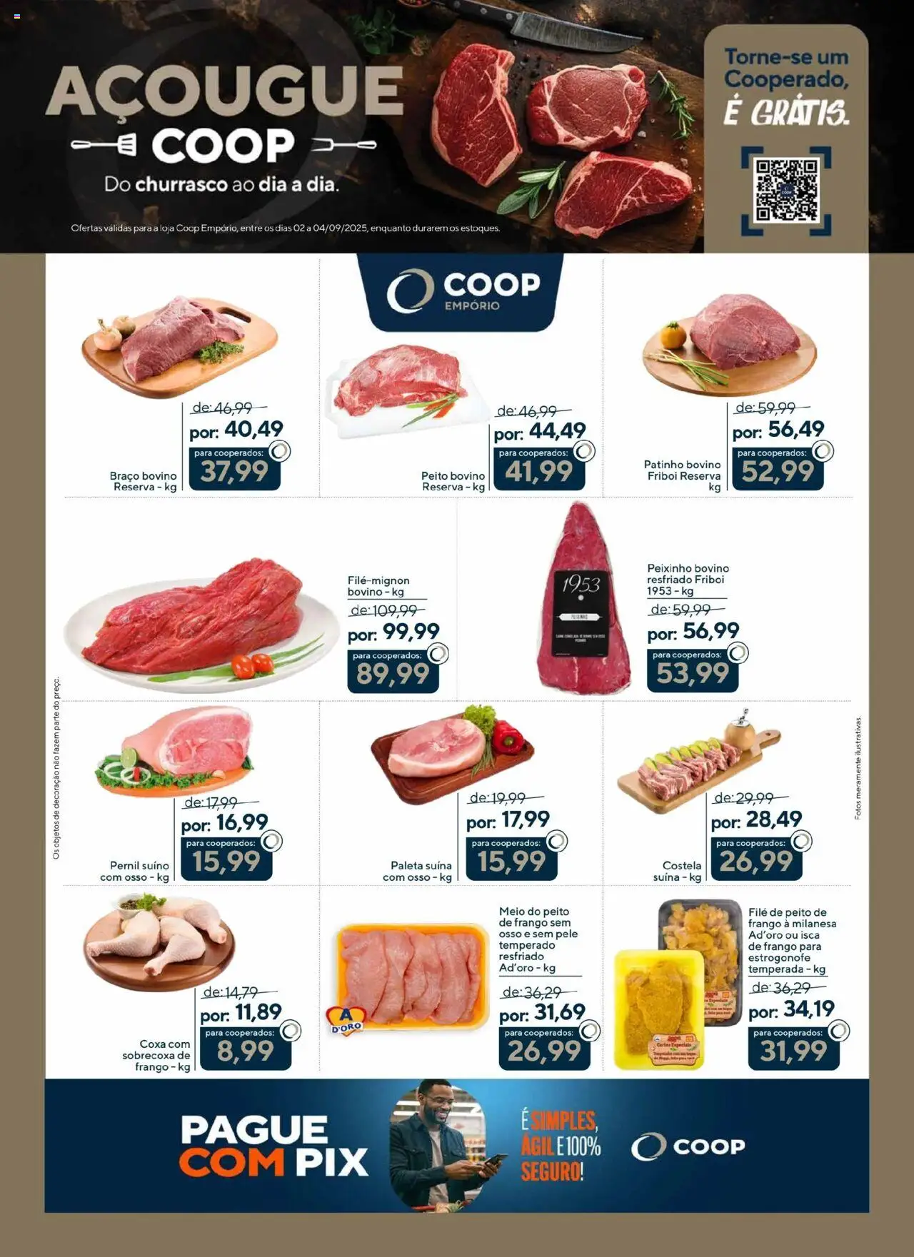 Coop Folheto - válido de 02.09.2025 | Página: 2 | Produtos: Pernil, Frango, Peito de frango