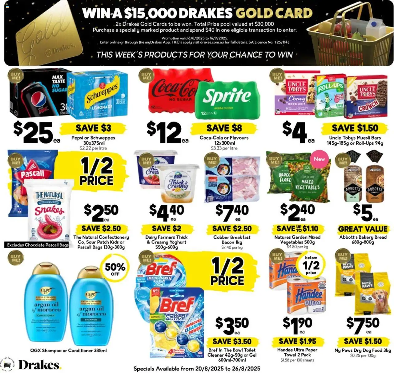 Drakes catalogue - valid from 20.08.2025 | Page: 2 | Products: Dairy, Conditioner, Lemon, Argan oil
