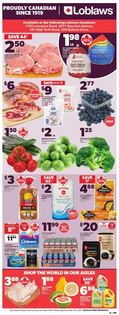 Preview of Loblaws weekly flyer / circulaire from shop Loblaws valid from 11.12.2025 | Page: 4