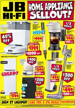 Preview of JB Hi-Fi - Home Appliance Sellout - valid from 25.09.2025