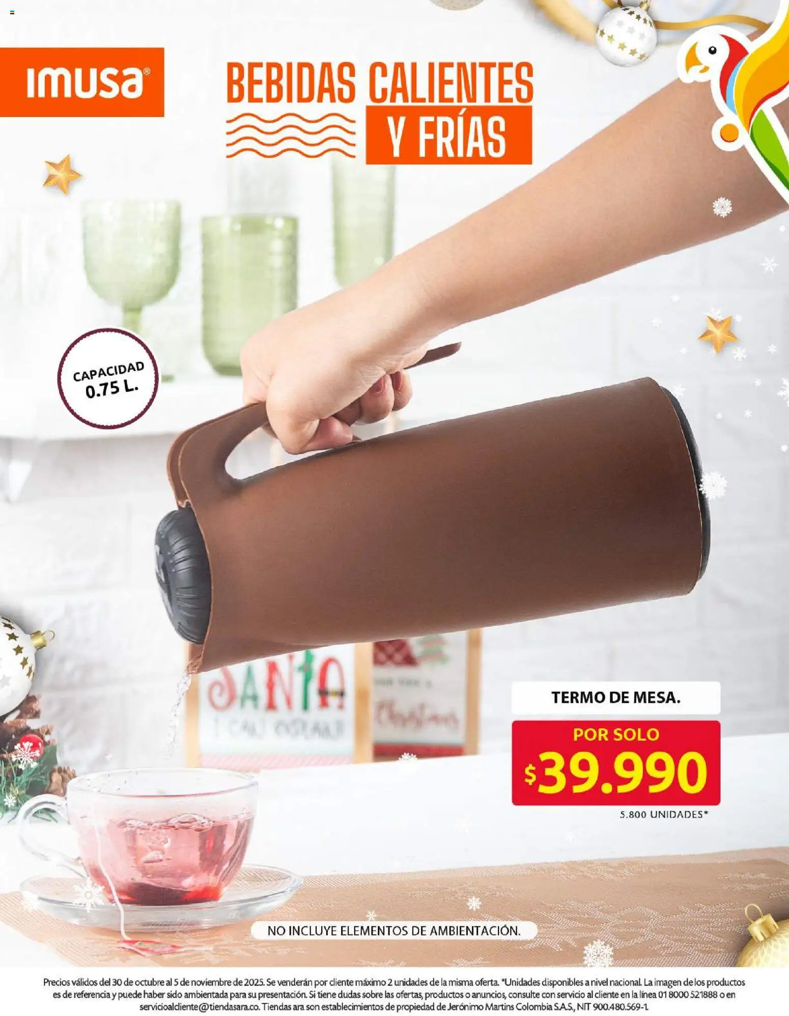 Ara revista - valida desde el 30.10.2025 | Página: 10 | Productos: Sobre, Termo