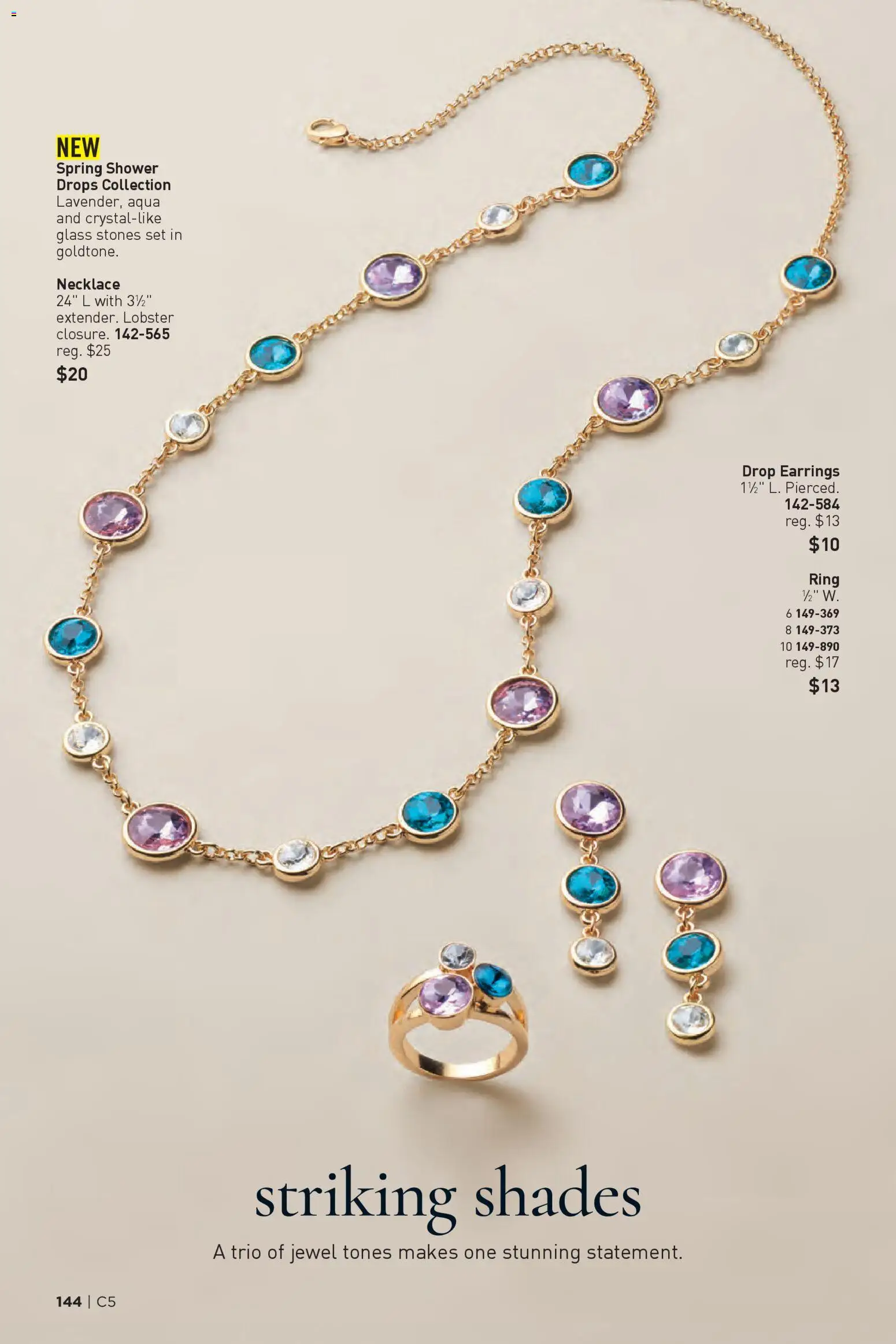 Avon Brochure - valid from 25.02.2026 | Page: 144 | Products: Shower, Ring