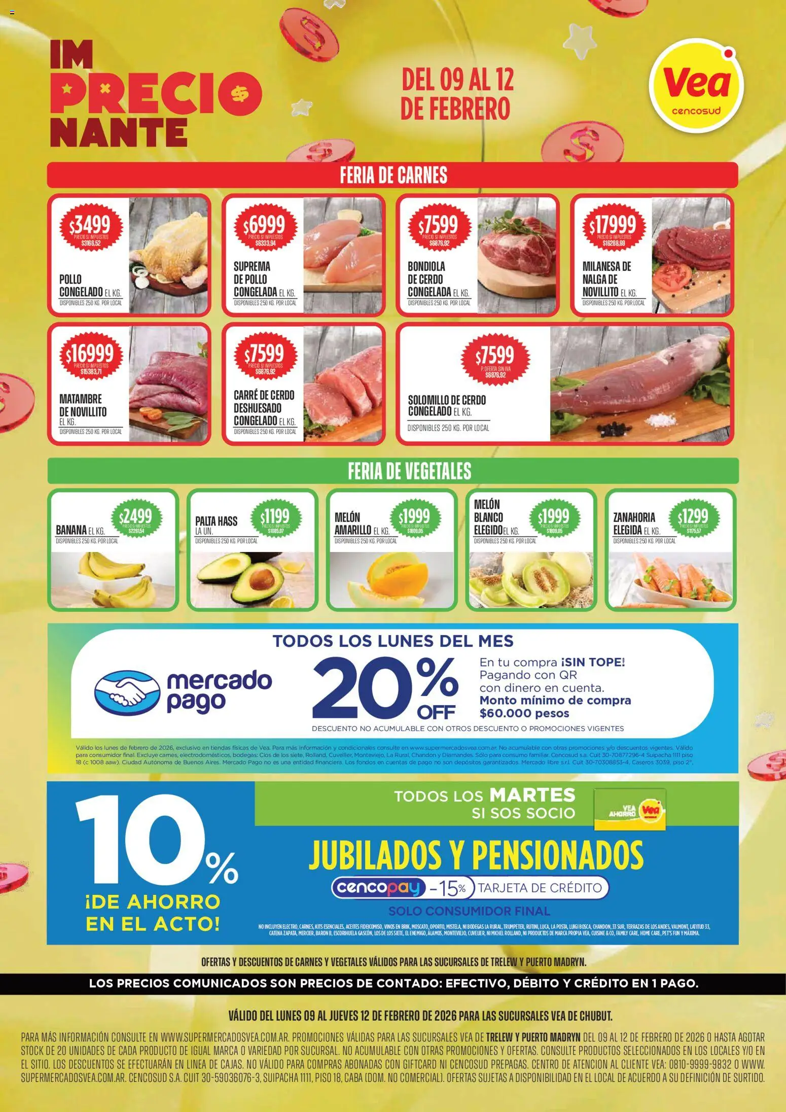Vea - Oferta semanal  │ válido desde el 09.02.2026 | Página: 1