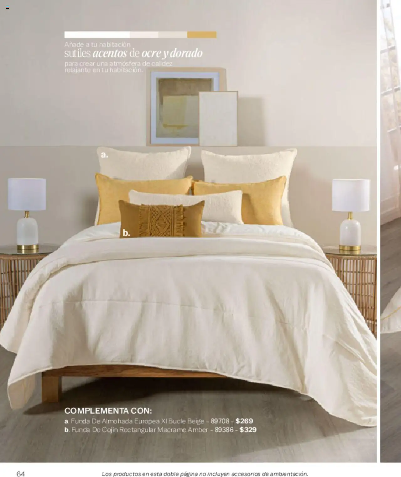 Nuevas ofertas de Vianney válidas en toda la República Mexicana desde el 07.03.2025. ¡Encuentra las mejores ofertas en Vianney catálogo Primavera! | Página: 66 | Productos: Funda, Funda de almohada, Almohada