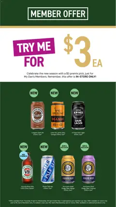 Preview of Dan Murphy's catalogue - valid from 09.04.2026 | Page: 28 | Products: Ginger, Beer, Lamb, Mango