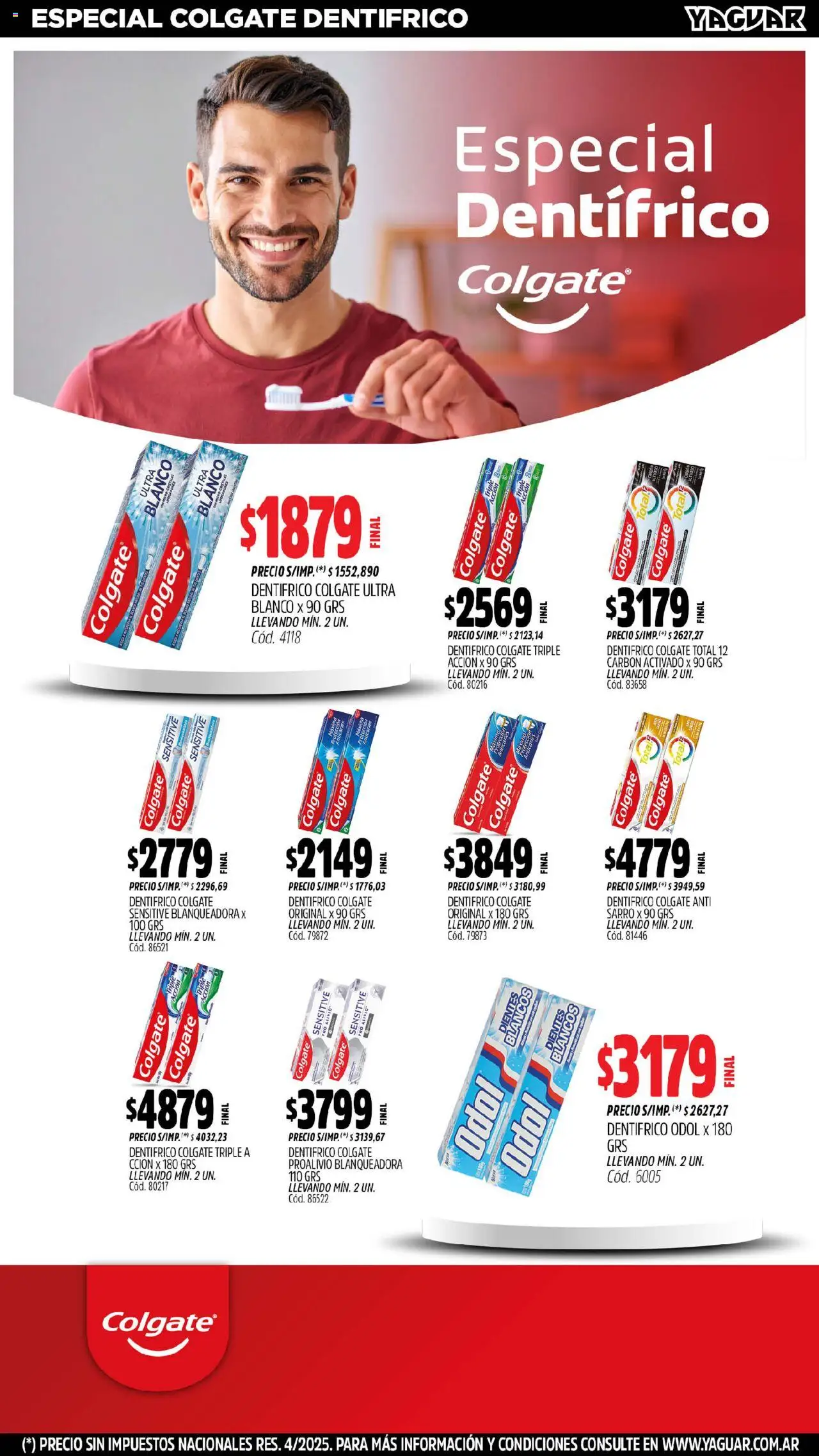 Yaguar - Santa Fe │ válido desde el 18.08.2025 | Página: 19
