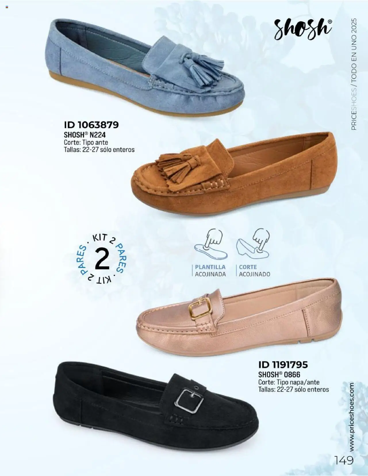 Nuevas ofertas de Price Shoes válidas en toda la República Mexicana desde el 05.05.2025. ¡Encuentra las mejores ofertas en Price Shoes catálogo Todo En 1 2025! | Página: 149