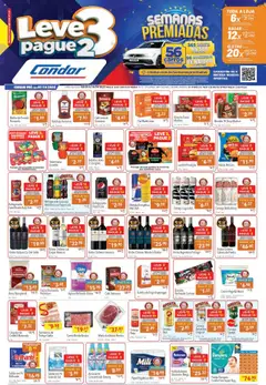 Supermercados Condor - Ofertas Leve 3 Pague 2 - Pré-Visualização do folheto da loja Supermercados Condor, válido de 08.09.2025
