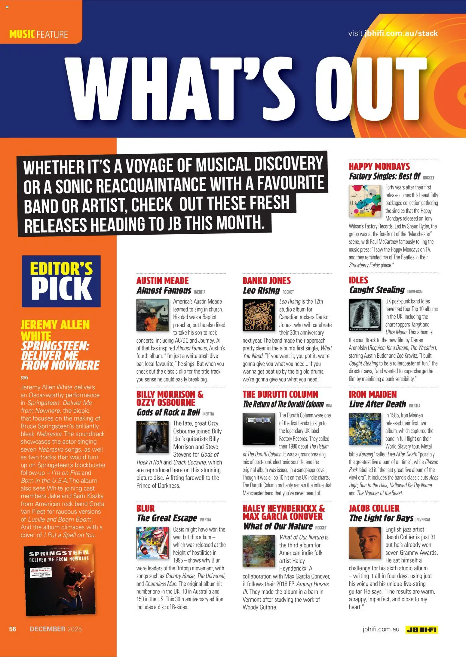 JB Hi-Fi catalogue - valid from 01.12.2025 | Page: 56 | Products: Light, Picture, Saw, Iron