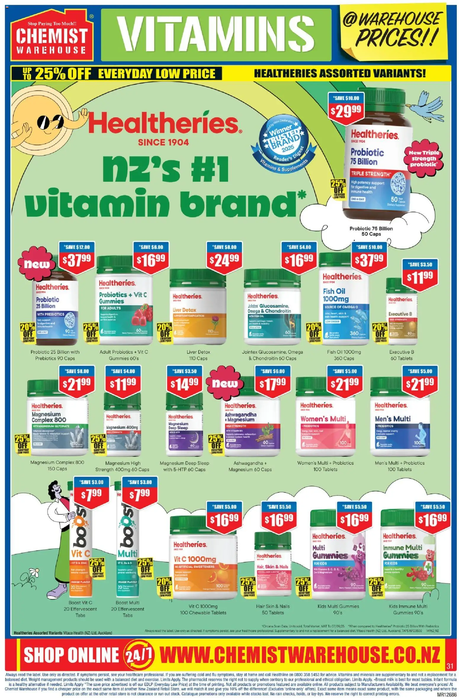 Chemist Warehouse catalogue from 08.01.2026 | Page: 31