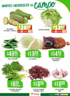 Vista previa de Soriana Martes y Miércoles del Campo Súper: Tamaulipas (excepto Cd. Victoria y Tampico), nuevo folleto de la tienda, válido en México a partir del 17.03.2026 | Página: 3