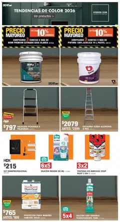 Vista previa de Home Depot catálogo , nuevo folleto de la tienda, válido en México a partir del 26.12.2025 | Página: 12