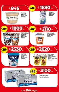 Vista previa Supermercado DIA Ofertas válido desde el 01.04.2026 | Página: 25 | Productos: Top, Dulce de leche, Leche, Chocolate