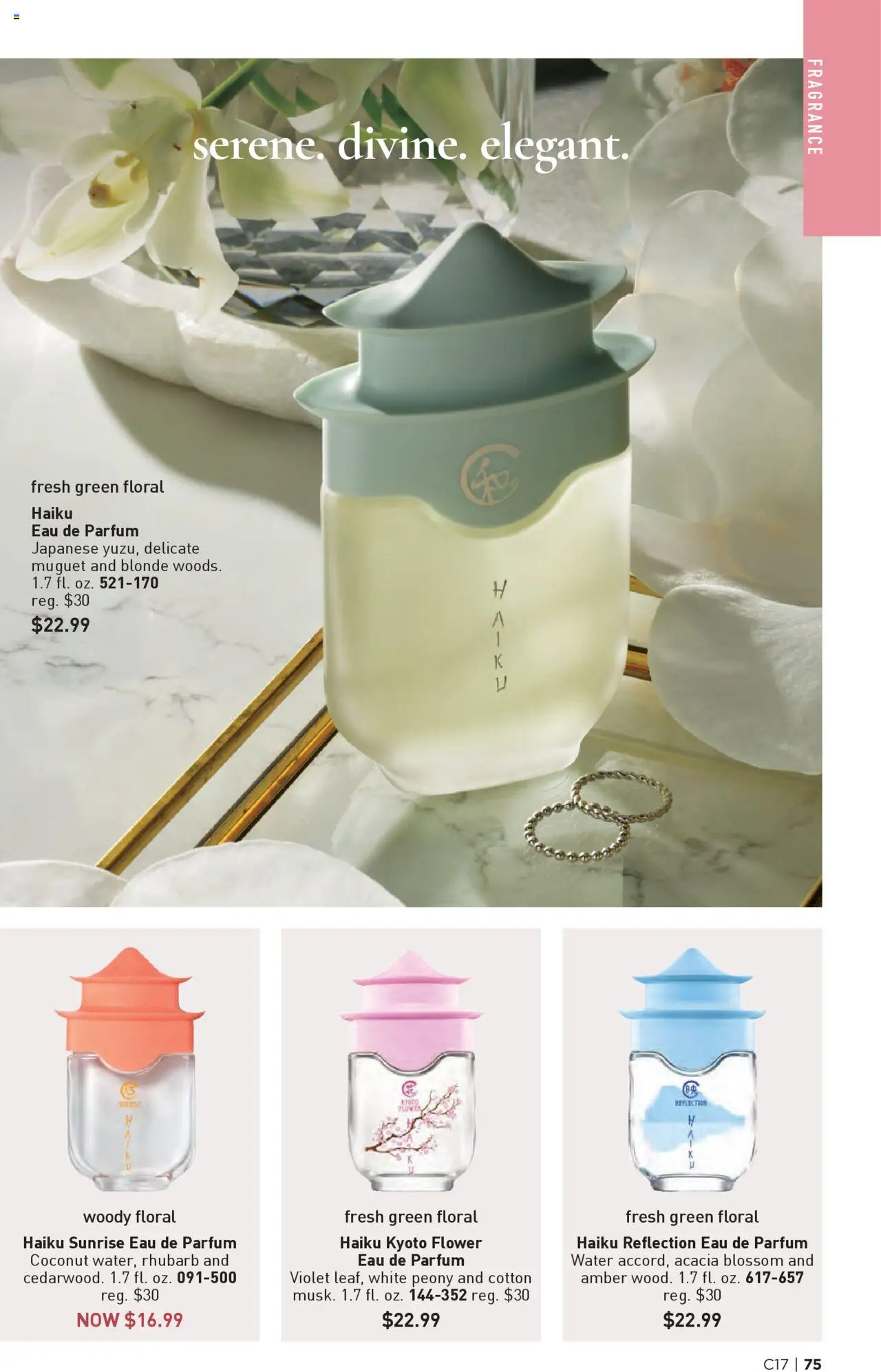 Avon Brochure - valid from 13.08.2025 | Page: 75 | Products: Fragrance, Water