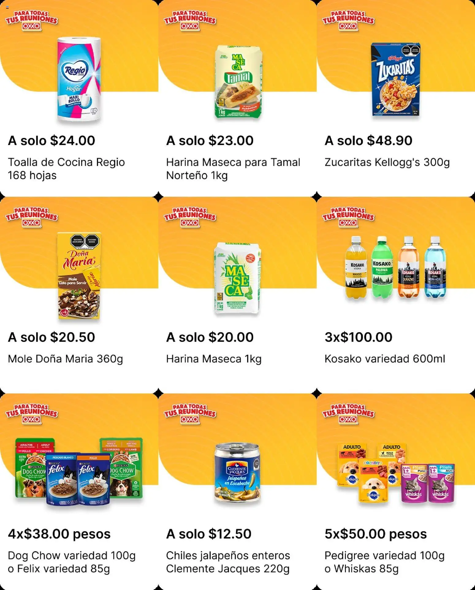 Nuevas ofertas de OXXO válidas en toda la República Mexicana desde el 16.10.2025. ¡Encuentra las mejores ofertas en OXXO folleto! | Página: 10 | Productos: Pollo, Mango, Toalla, Cocina