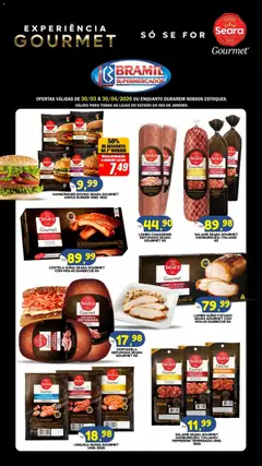 Bramil Supermercados ofertas Seara Gourmet - Pré-Visualização do folheto da loja Bramil Supermercados, válido de 30.03.2026