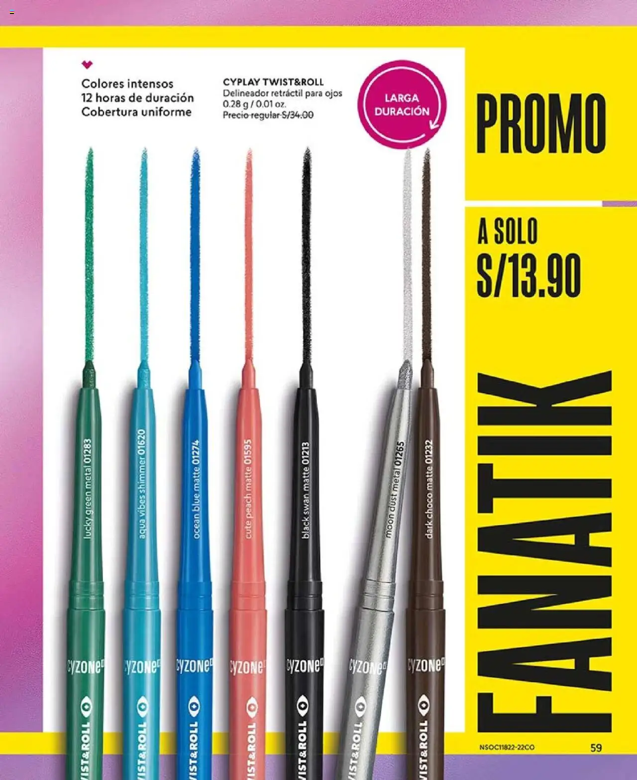 Catálogo CyZone válido desde 25.08.2025 | Página: 59 | Productos: Delineador