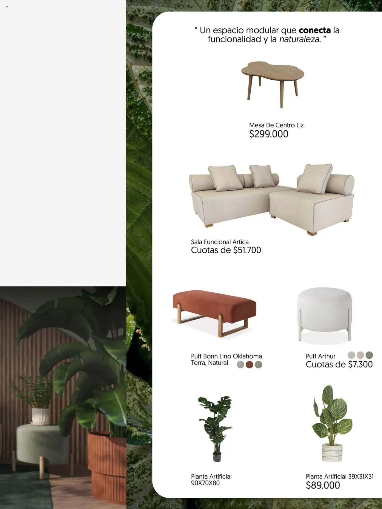 Muebles jamar revista - valida desde el 08.11.2024 | Página: 7 | Productos: Planta, Mesa de centro, Mesa