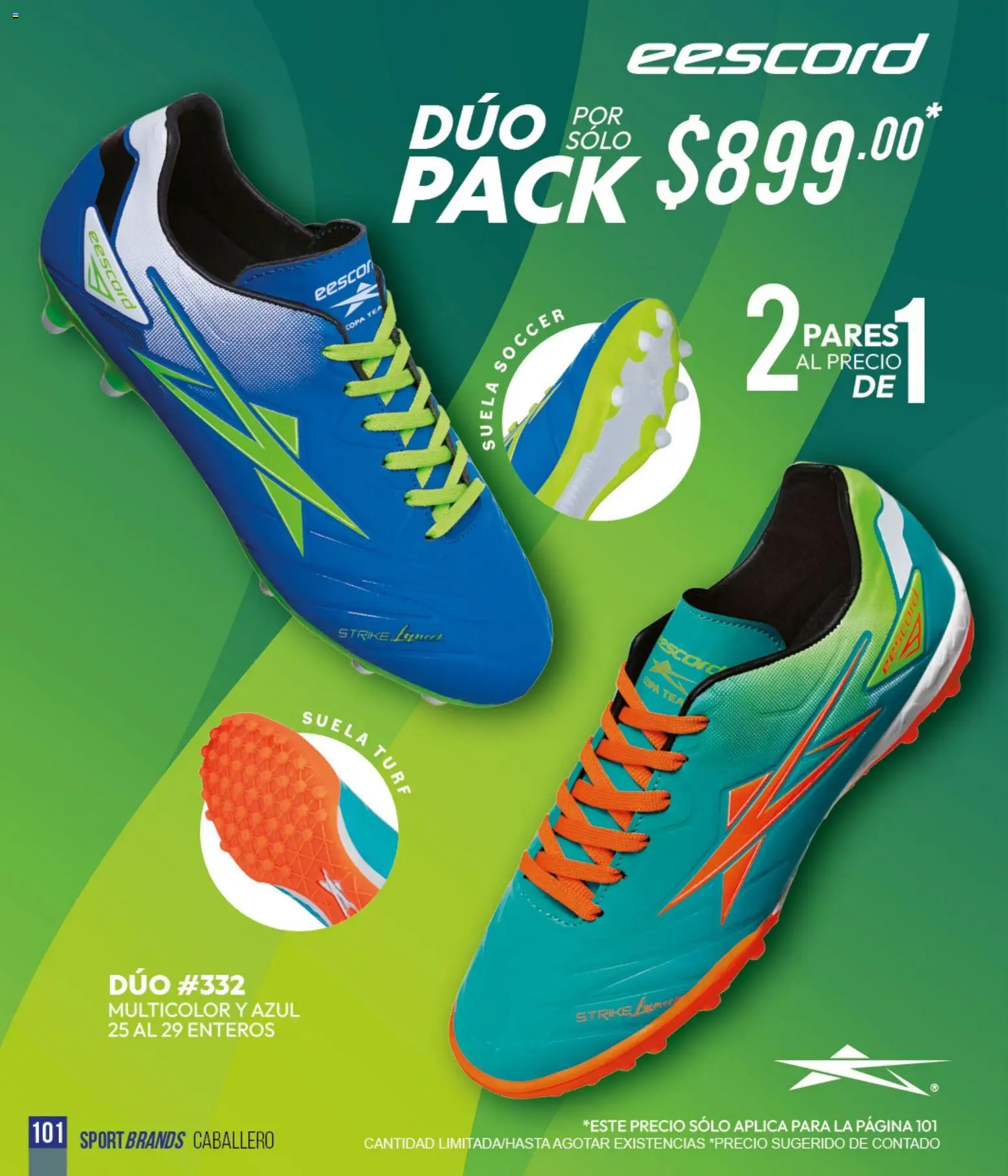 Nuevas ofertas de Cklass válidas en toda la República Mexicana desde el 05.03.2026. ¡Encuentra las mejores ofertas en Cklass catálogo Verano Sportbrands Dama! | Página: 265