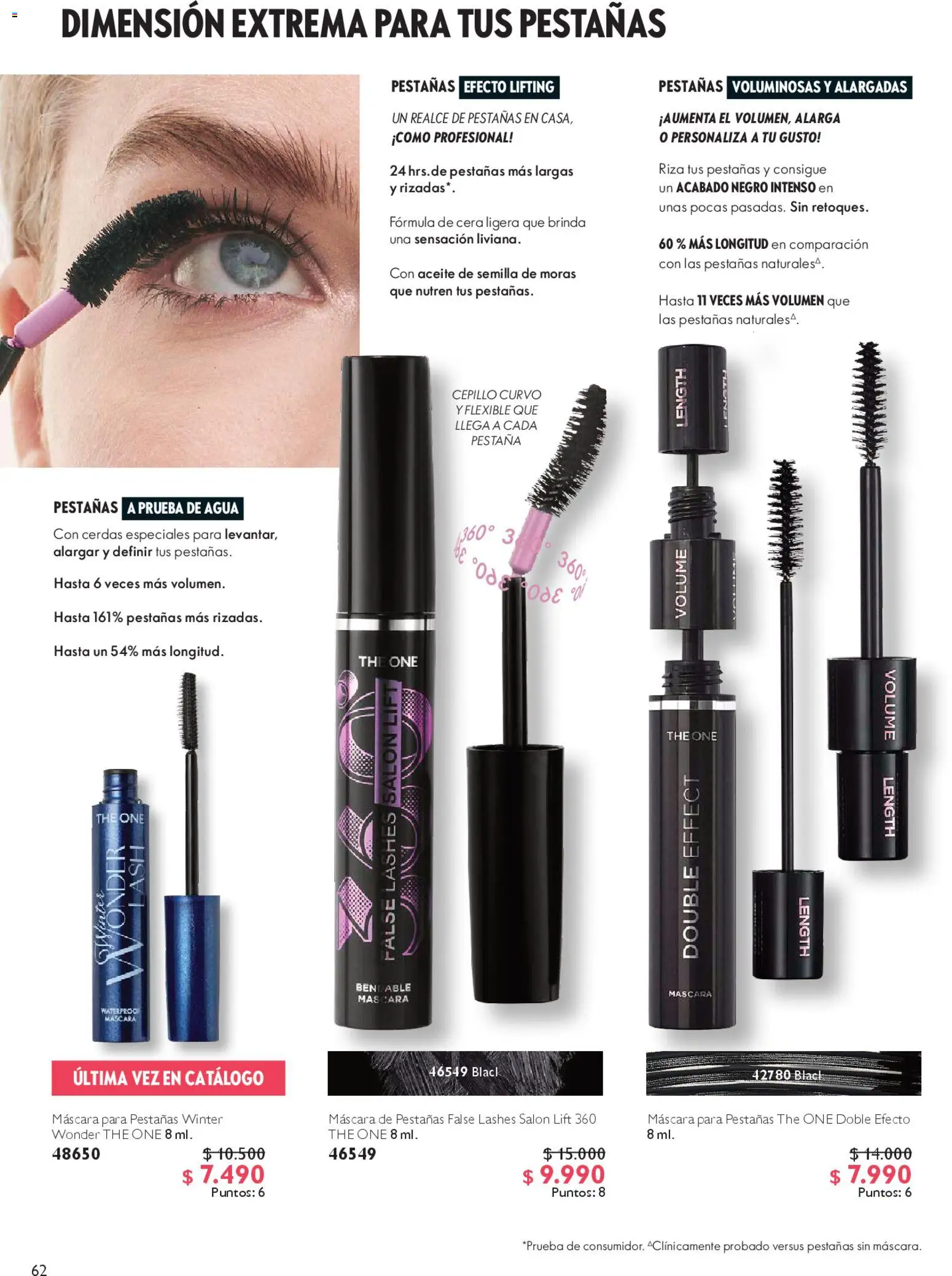 Oriflame ofertas  │ válido desde el 28.03.2026 | Página: 62 | Productos: Agua, Flexible, Cepillo, Máscara