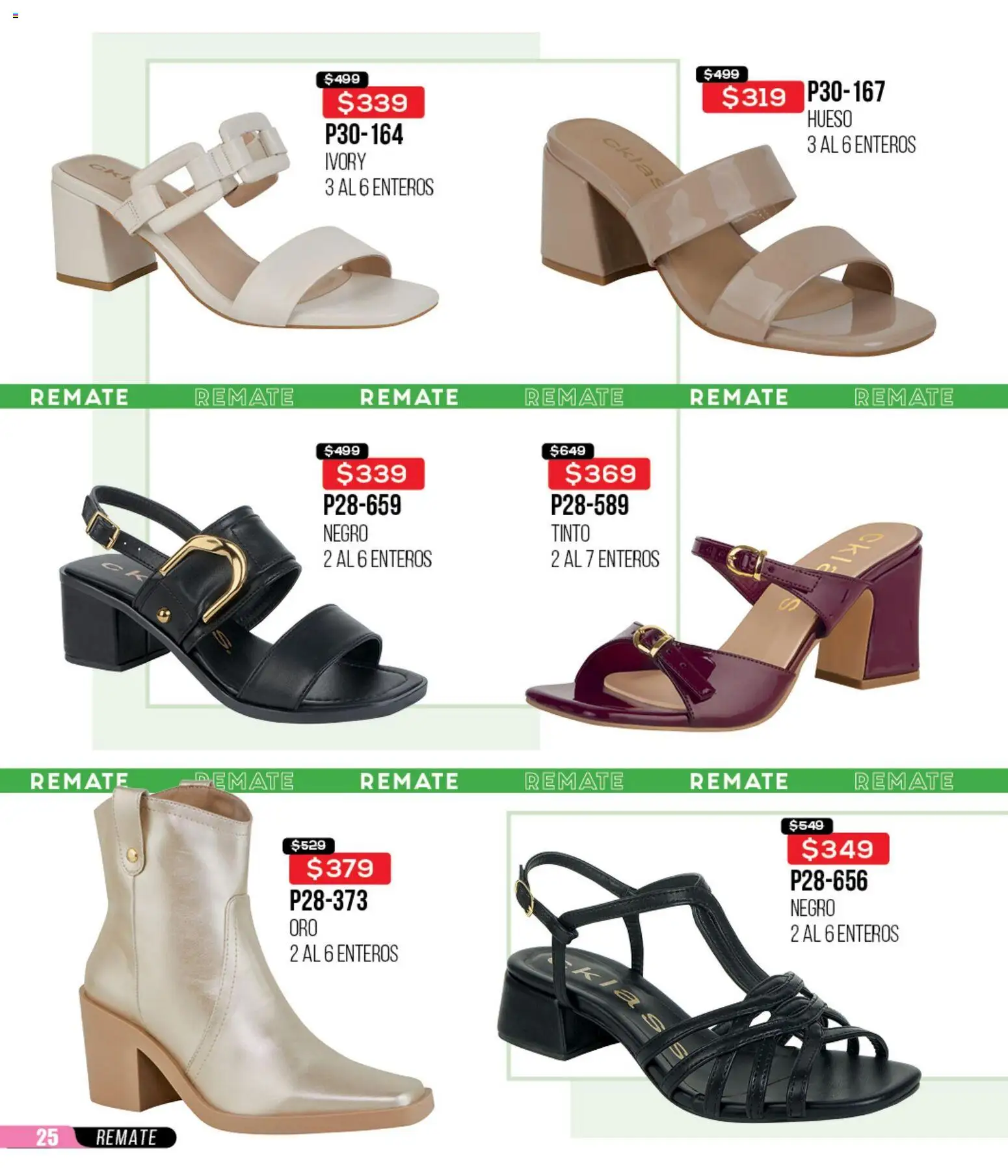 Nuevas ofertas de Cklass válidas en toda la República Mexicana desde el 16.02.2026. ¡Encuentra las mejores ofertas en Cklass catálogo Remate Ropa! | Página: 159