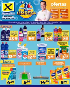 X Supermercados - Ofertas especiais de limpeza - Pré-Visualização do folheto da loja X Supermercados, válido de 13.10.2025