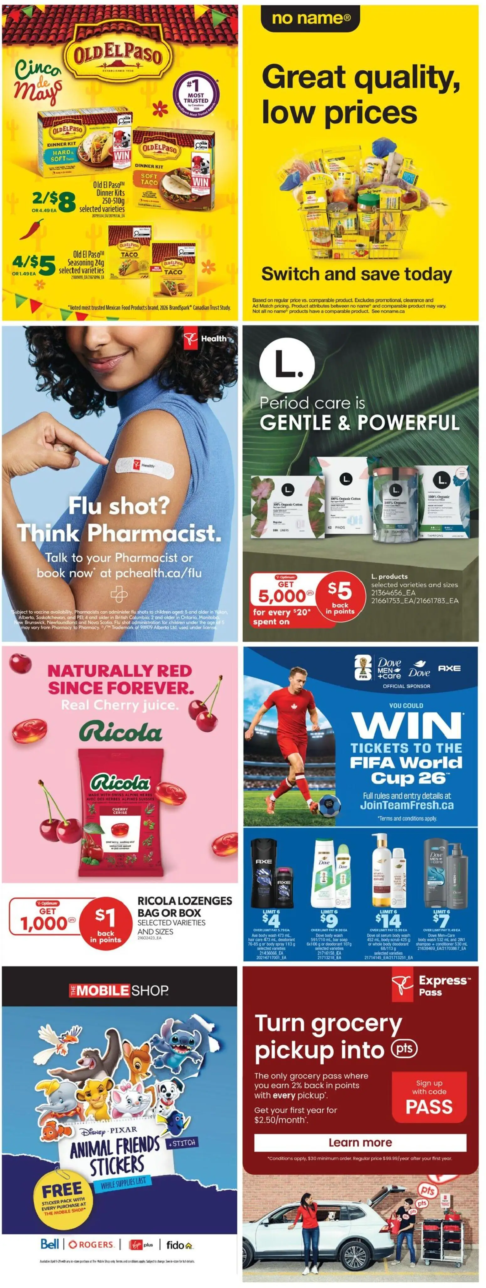 Real Canadian Superstore flyer valid from 30.04.2026 | Page: 42 | Products: Conditioner, Body wash, Deodorant, Box
