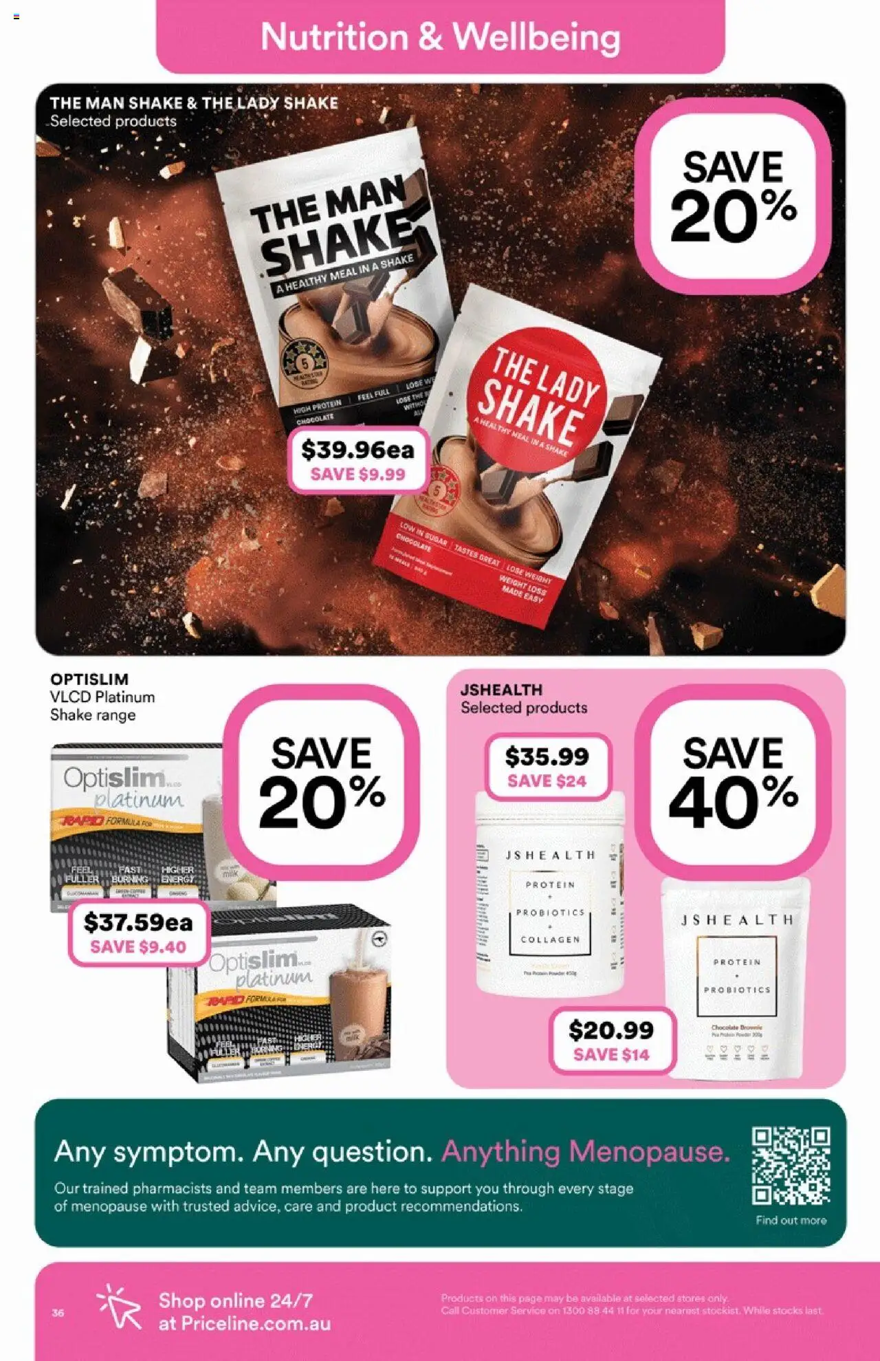 Priceline Pharmacy catalogue - valid from 14.08.2025 | Page: 36 | Products: Powder, Sugar, Pea, Weight loss