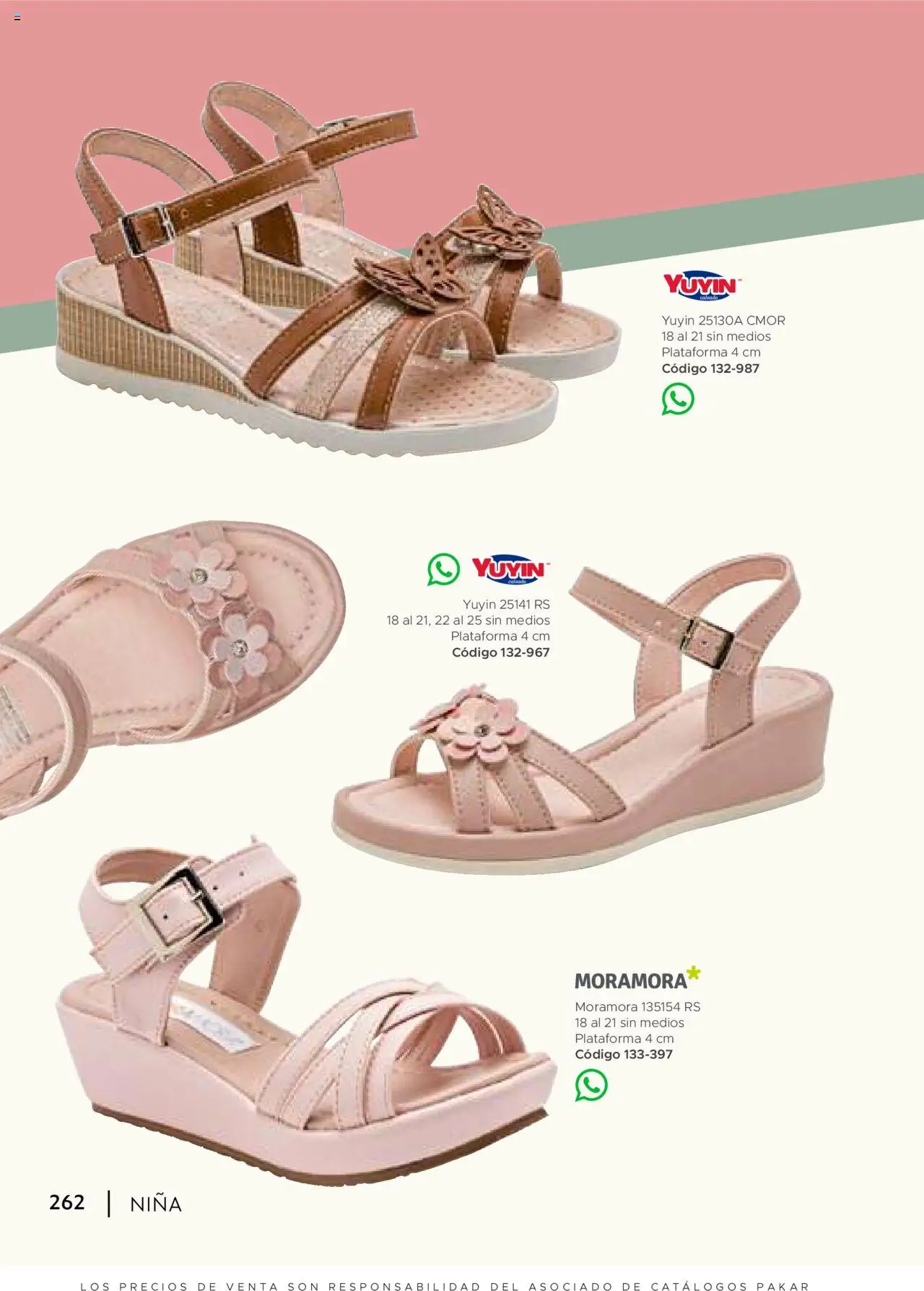 Nuevas ofertas de SC Pakar válidas en toda la República Mexicana desde el 24.07.2025. ¡Encuentra las mejores ofertas en SC Pakar - Catálogo Nina otoño / invierno! | Página: 262