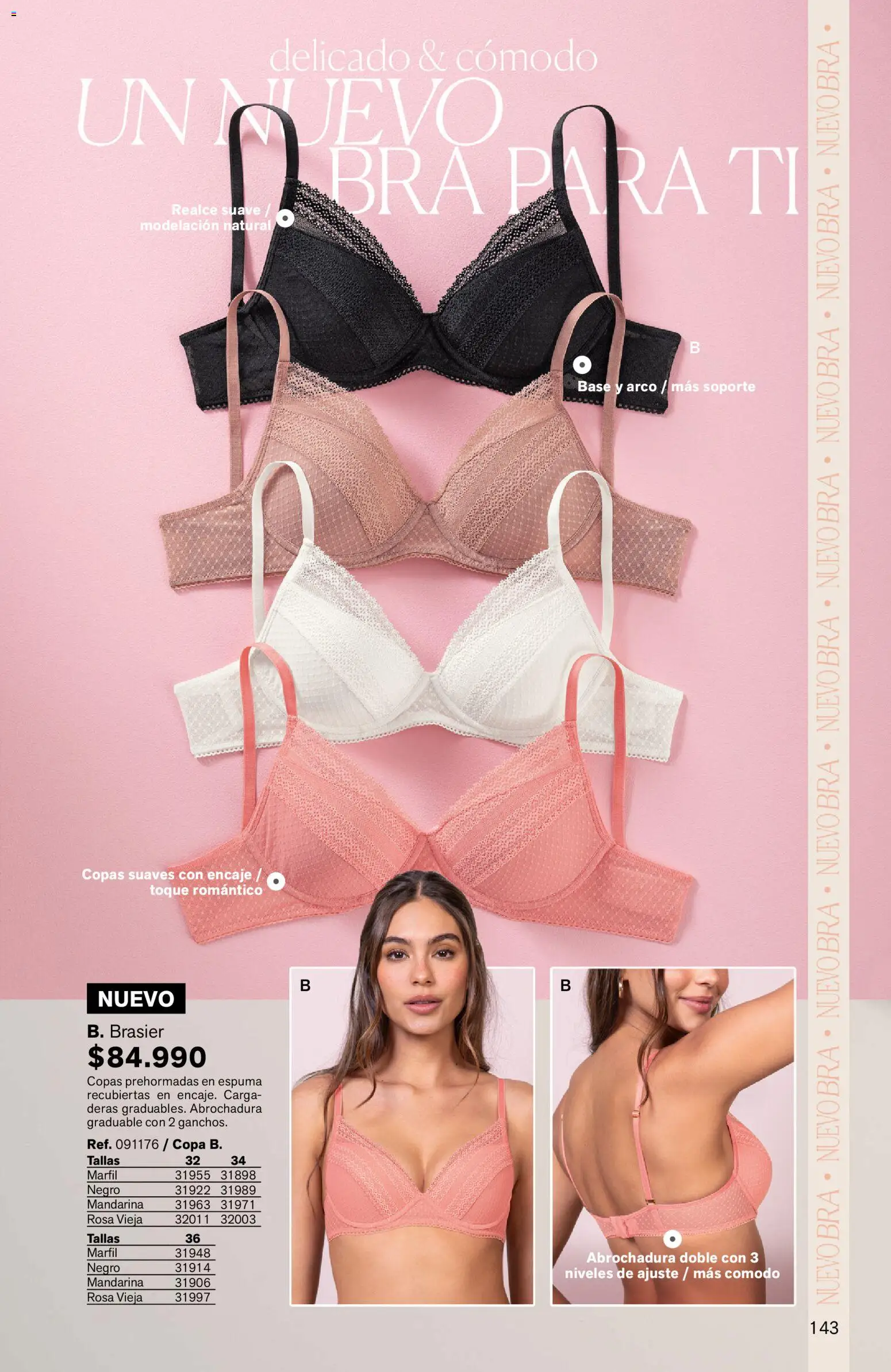 Leonisa revista - valida desde el 03.04.2026 | Página: 143 | Productos: Espuma, Brasier