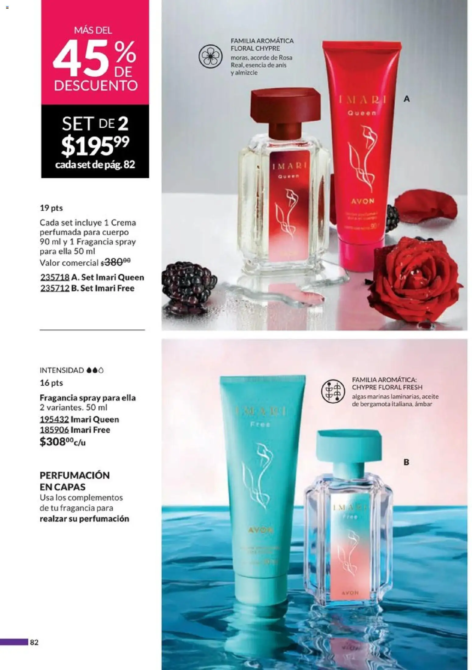 Nuevas ofertas de AVON válidas en toda la República Mexicana desde el 20.12.2025. ¡Encuentra las mejores ofertas en AVON campaña 1 2026! | Página: 88 | Productos: Crema, Aceite, Fragancia