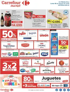 Vista previa Carrefour Market catálogo válido desde el 12.08.2025