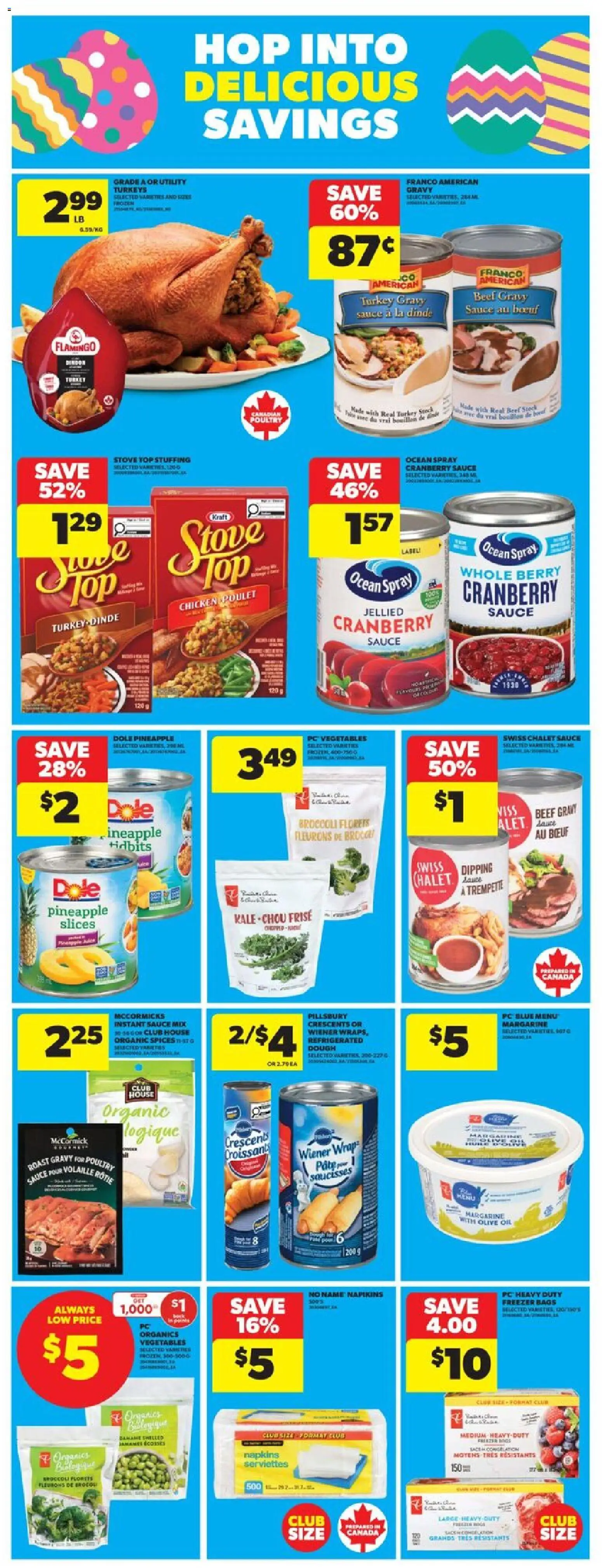 Real Canadian Superstore flyer valid from 26.03.2026 | Page: 11 | Products: Pineapple, PC, Freezer, Stove
