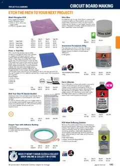 Preview of Jaycar Engineering & Scientific Catalogue 2025/2026  - valid from 09.07.2025 | Page: 183