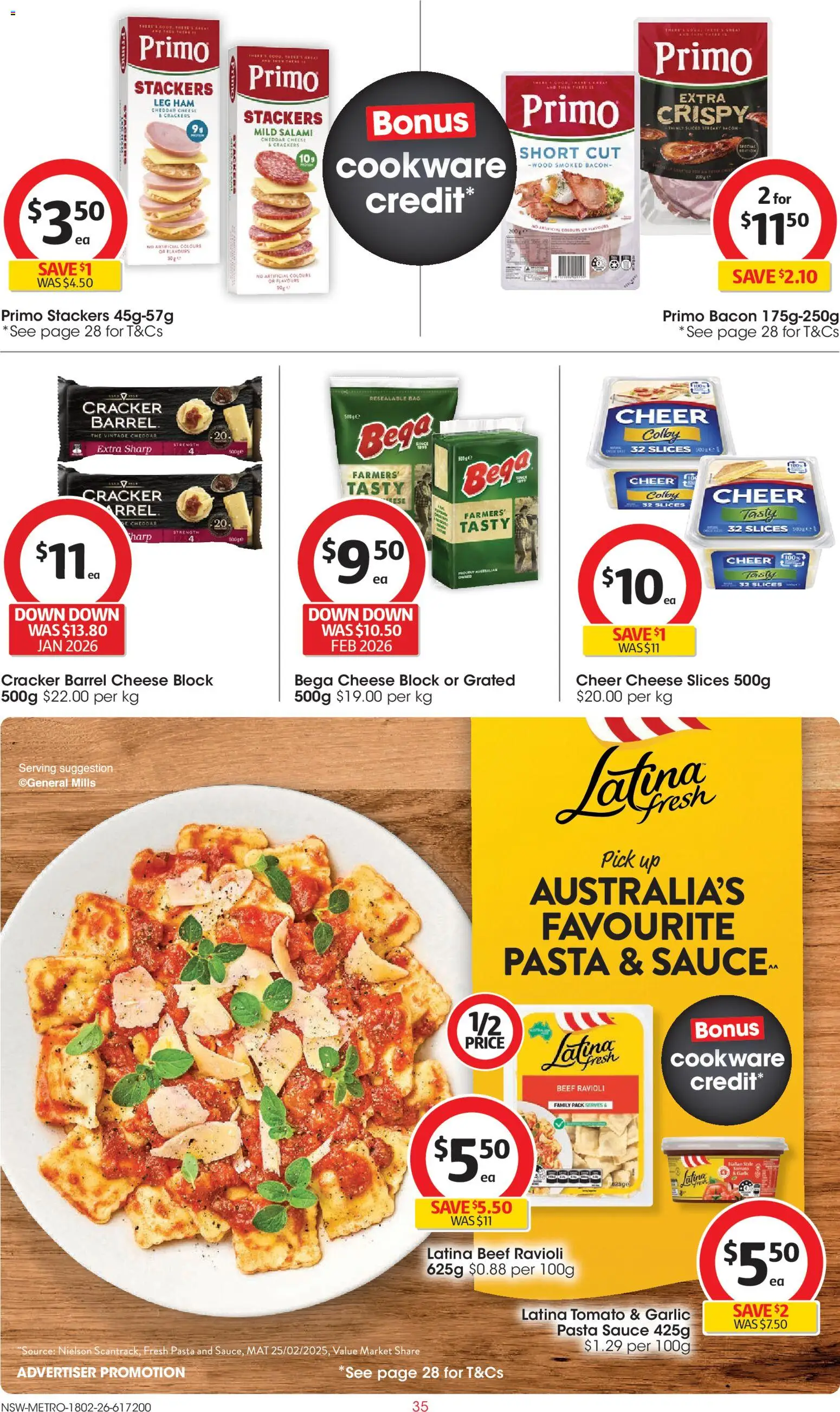 Coles catalogue - valid from 18.02.2026 | Page: 35 | Products: Salami, Beef, Wood, Bag