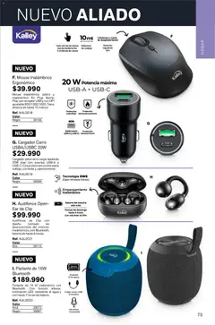 Leonisa - Catálogo -  Vista previa de la revista de la tienda Leonisa valido desde el 05.02.2026 | Página: 75 | Productos: Micrófono, Batería, Mouse, Parlante