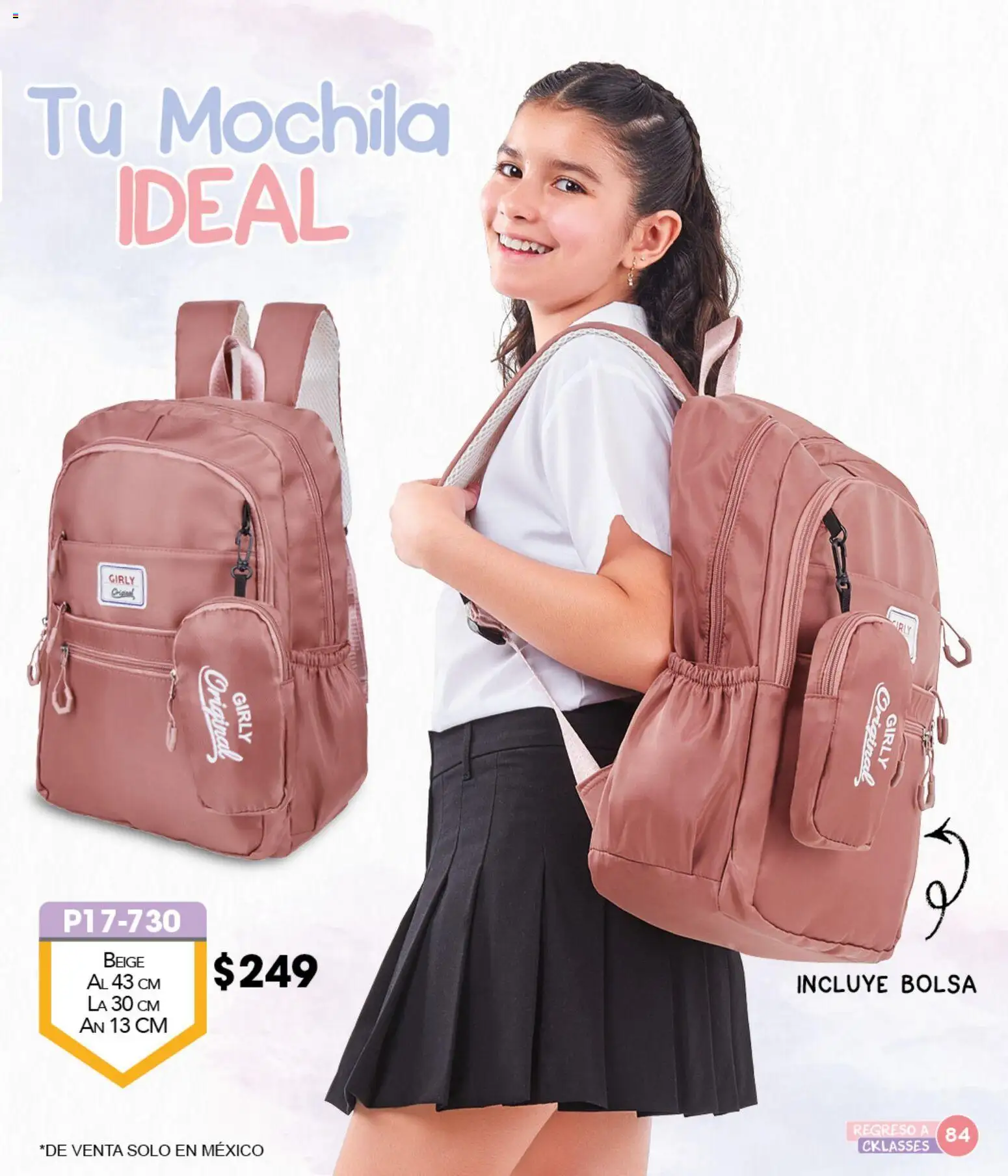 Nuevas ofertas de Cklass válidas en toda la República Mexicana desde el 05.12.2025. ¡Encuentra las mejores ofertas en Cklass catálogo Especial Regreso a Clases! | Página: 85 | Productos: Bolsa, Mochila